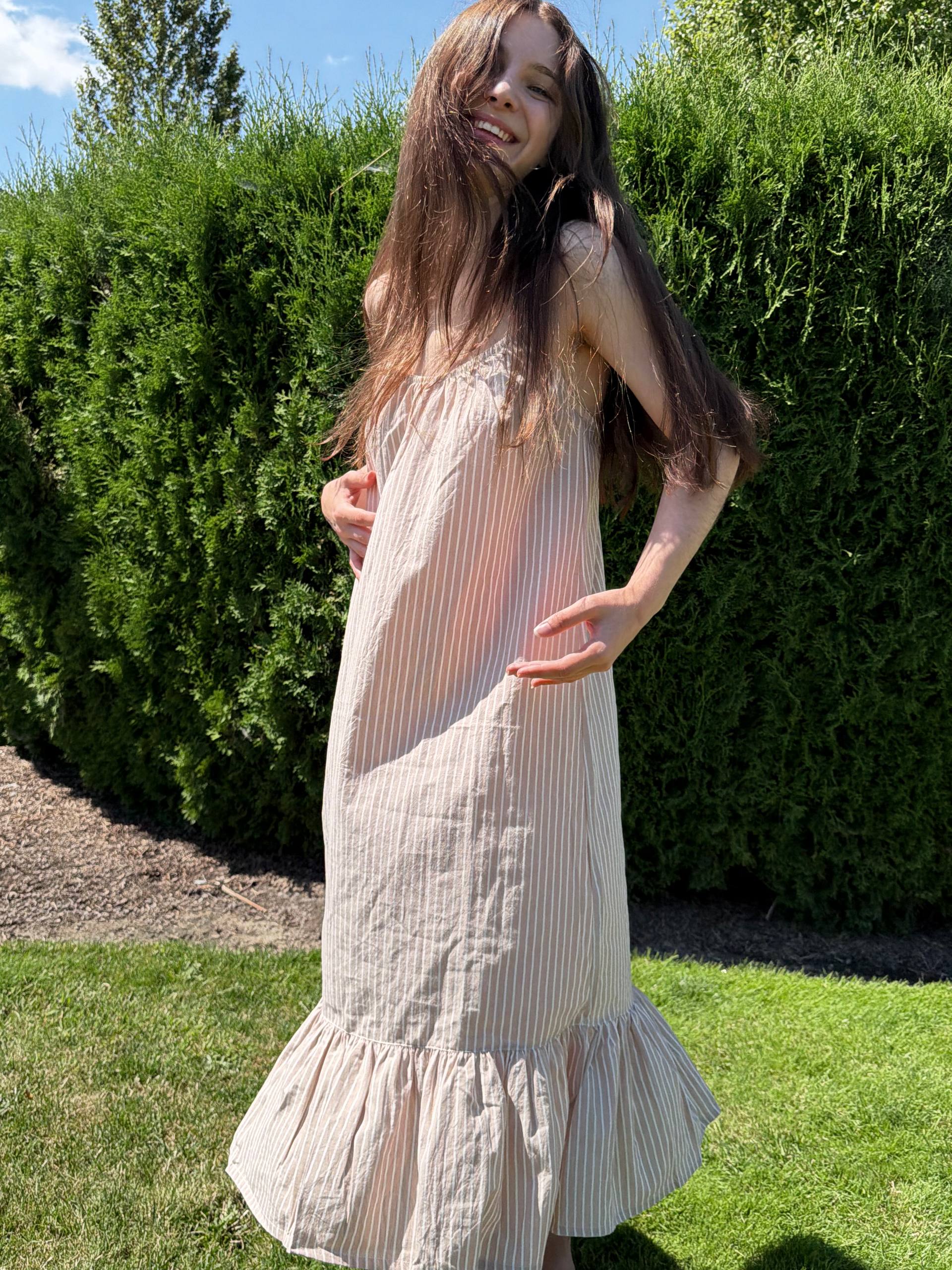 Pinstripe Sundress