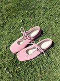 Suede Ballet Flats