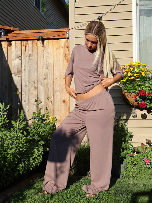 Light Viscose Two-Piece Set